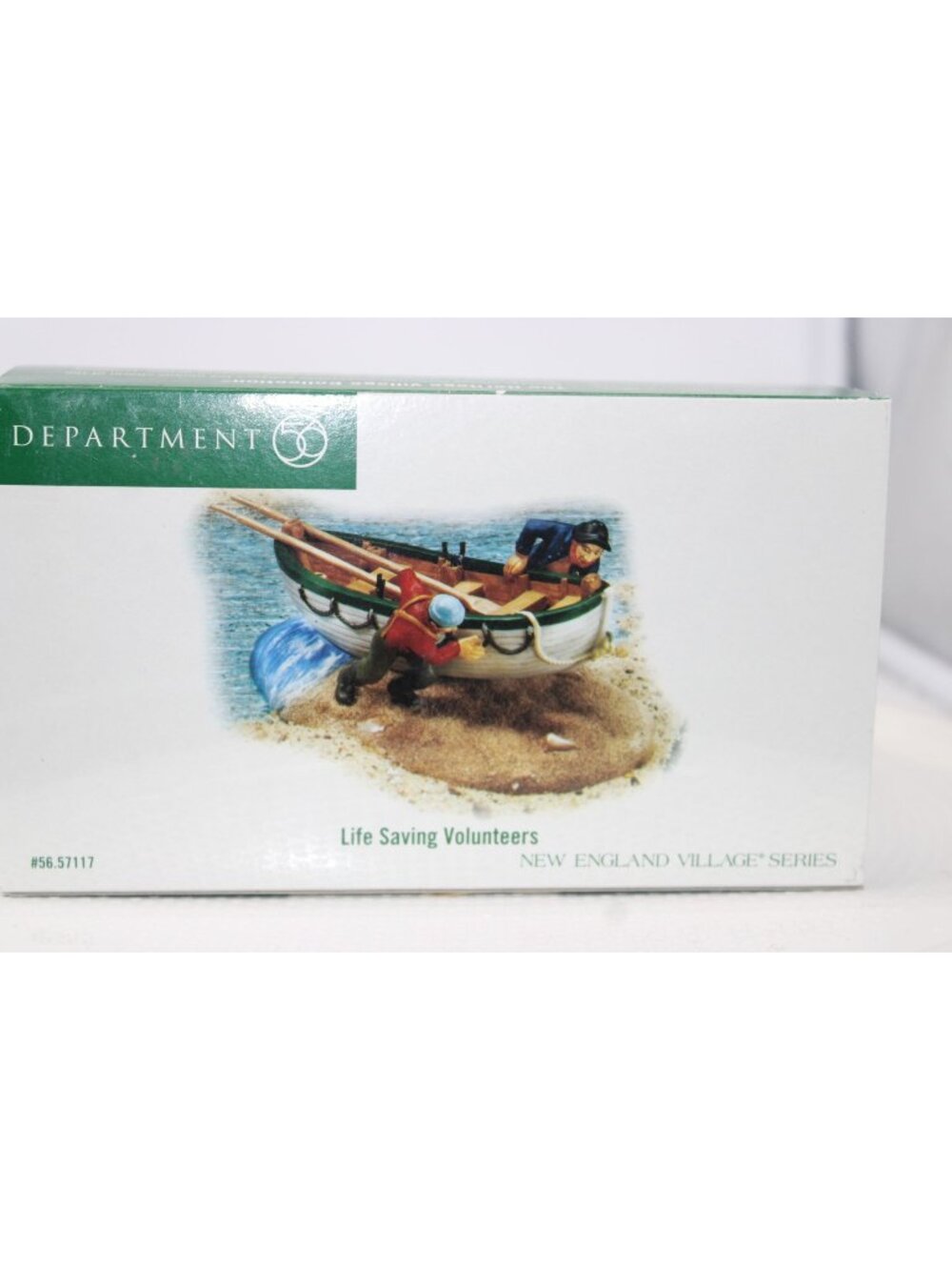 Dept 56 New England Village - Life Saving Volunteers